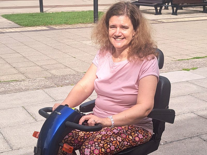 Louise Harris has joined the Shopmobility team