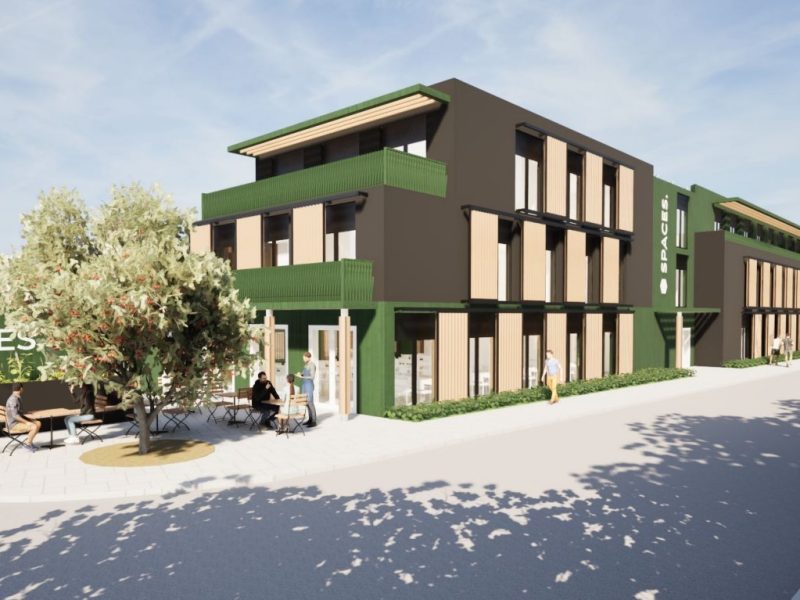 A CGI drawing of how the building might look