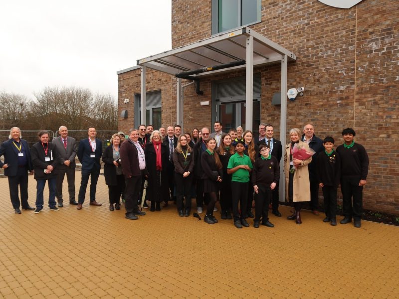 The Olympus Building opening event in February