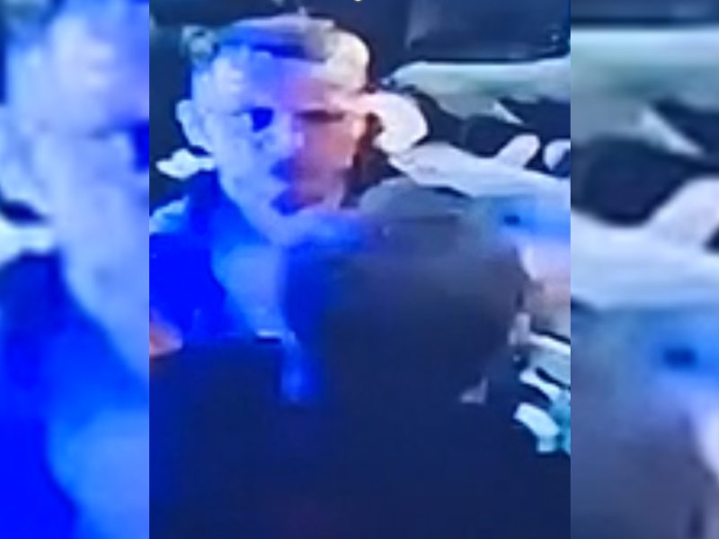 CCTV footage of the man the police would like to speak with