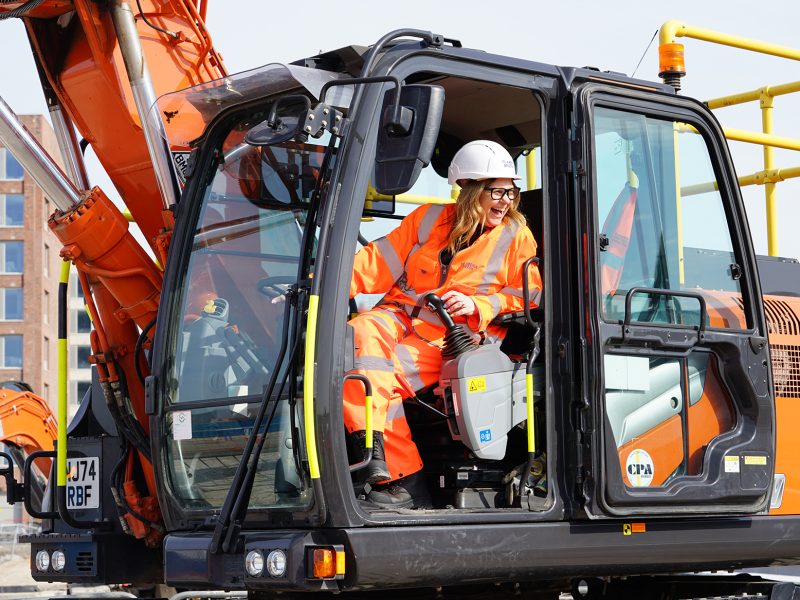 WECA Mayor Helen Godwin celebrated the announcement of a name for the new rail station